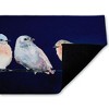 Stupell Industries Perched Trio of Song Birds Printed Outdoor Door Mat, design by Lorenzo Collective, 18"x30" - 2 of 4
