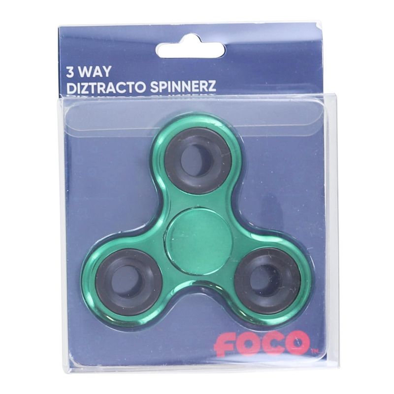 Majestic Sports And Entertainment Metallic Fidget Spinner | Green, 2 of 3