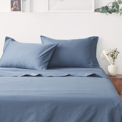 400 Thread Count 100% Cotton Sateen Sheet Set by Verlee