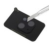 Unique Bargains Phone Camera Cover 5H Glossy Camera Lens Protector Glass Black 1Pcs - 2 of 4