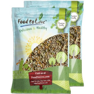 Dry Roasted Sunflower and Pumpkin Seed Mix with Himalayan Salt - by Food To Live - 1 of 4