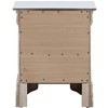 NicBex Classic Nightstand with 2 Drawers End table with Metal Handles Modern Bedside Table for Living Room, Bedroom, Study - 4 of 4