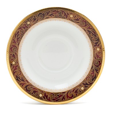 Noritake Xavier Gold Saucer, 6"