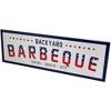 Northlight Backyard Barbeque Metal Wall Sign Patriotic Decoration - 23" - 3 of 4
