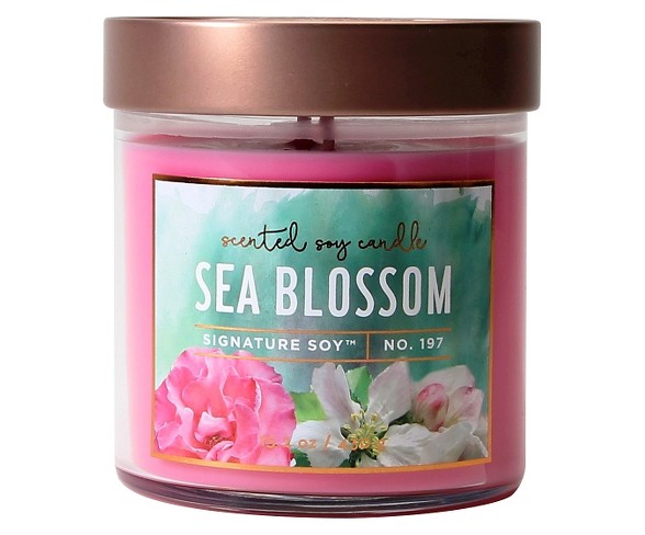 Jar Candle Sea Blossom 15.2oz - Signature Soy&#174;