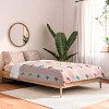 Deny Designs 3pc Full/Queen Showmemars Cheery Tulips Pink Cream Comforter and Sham Set - 2 of 4