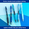 G2 Gel 5pk Edge Pens Assorted Blues - 4 of 4