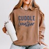 Simply Sage Market Women's Lightweight Garment Dyed Graphic Sweatshirt Cuddle Weather - 2 of 4