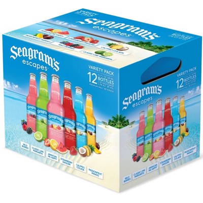 Seagram's Escapes Malt Beverage Variety Pack - 12pk/11.2 fl oz Bottles