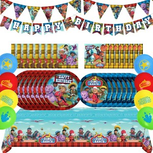 Treasures Gifted Dino Ranch Party Supplies Complete Set for 24 Guests - 1 of 1