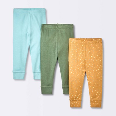 Image of Baby Boys' 3pk Safari Pants - Cloud Island™ Multicolor