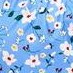 blue white