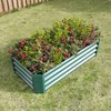 Outdoor Metal Raised Garden Bed, Deep Root Planter Box for Vegetables, Flowers, Herbs, and Succulents - 4 of 4