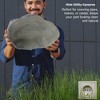 Gardenised Decorative Outdoor Weather-Resistant Artistic Artificial Faux Stone Rock, Garden Patio Granite Grey Fiberglass Stone - 3 of 4