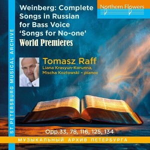 Liana Krasyun-Korunna - Weinberg: Complete Songs in Russian for Bass Voice Songs for No-One (CD) - 1 of 1