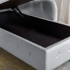 CAVINAS Velvet Storage Bench, Modern Chaise Lounge with Pillow, Arms and Nailhead Trim for Living Room, Bedroom - 4 of 4