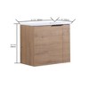 Wall Mounted Bathroom Vanity with Sink - 4 of 4