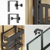 10-Tier Door Spice Rack - Adjustable Pantry Organizer with Hooks - Hanging Shelves for Kitchen, Bathroom, Closet - 4 of 4