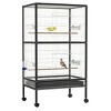 54'' Large Rolling Bird Cage with Stand,Spacious Parrot Cage for Parakeets Cockatiels and Small Birds - LAOTIES - 4 of 4