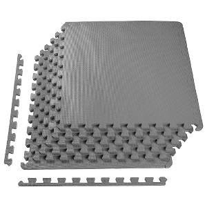 BalanceFrom Fitness Interlocking EVA Foam Exercise Mat Tiles - 1 of 4