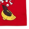 Disney Minnie Mouse Kids Sister Matching Graphic T-Shirt Red  - 4 of 4