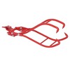 36 Inch 4 Claw Log Tongs With 36'' Opening 3000 Pounds (1360kg) Large Capacity Highly Visible Carbon Steel Grip Skidding Tongs - 4 of 4