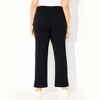Catherines Women's Plus Size Cloud Knit Straight Leg Pant - 3 of 4