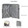 Travel Select Bridgetown Matte 21" Carry On Hardside Spinner Suitcase - 3 of 4