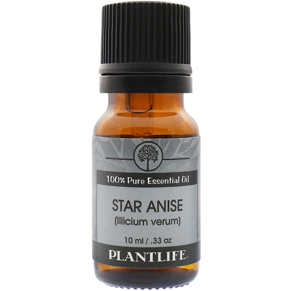 Plantlife Star Anise Aromatherapy Essential Oil – 100% Pure, Therapeutic Grade, No Additives or Fillers, Natural and Fresh, 10 ml