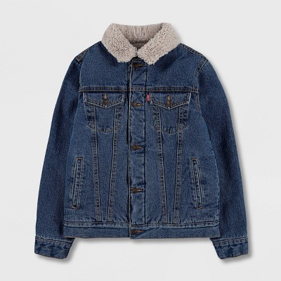 sherpa denim jacket target