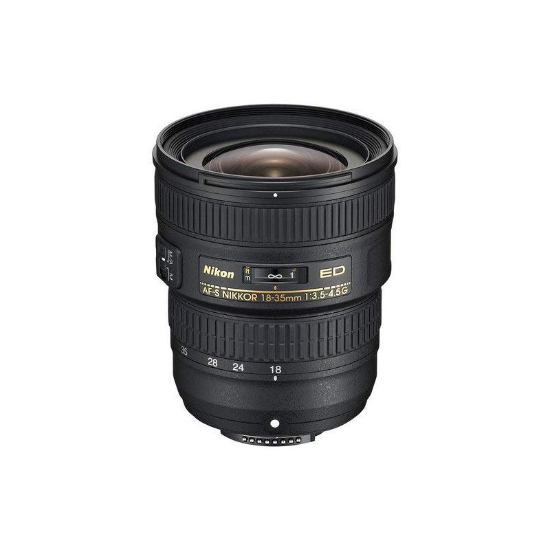 Nikon AF-S FX Nikkor 18-35mm f/3.5-4.5G Ed Zoom Lens with Auto Focus for Nikon Dslr Cameras, 1 of 2
