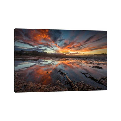 Fire in The Sky by Sergio Lanza Unframed Wall Canvas - iCanvas - image 1 of 4