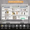 VINGLI 60 x 36 Inch Extra Large Lighted Bathroom Medicine Cabinet with Mirror, Large 3-Door Wall Mounted Bathroom Medicine Cabinet with Lights - 4 of 4