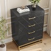 Jojoka Wooden Dresser for Bedroom, Dressers & Chest of Drawers with 4 Drawer - 3 of 4