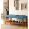 ONWITH 48 inch Storage Ottoman Bench, Bench with Storage, for Entryway, Bedroom, Living Room - 2 of 4