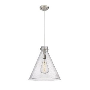 Newton Cone - 1 Light Pendant In Industrial Style-20.13 Inches Tall and 18 Inches Wide - 1 of 1