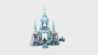 LEGO Disney Frozen Elsa's Ice Palace Buildable Princess Toy 43244