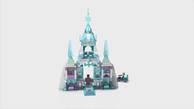 LEGO Disney Frozen Elsa&#39;s Ice Palace Buildable Princess Toy 43244, 2 of 8, play video