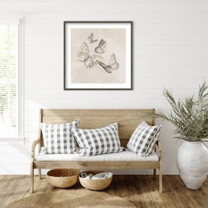 Amanti Art Butterfly Fly by Eli Jones Framed Wall Art Print - 1 of 4