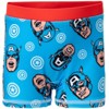 Marvel Avengers Spider-Man Hulk Captain America Infant Baby Boys 3 Pack Swim Shorts - 3 of 4