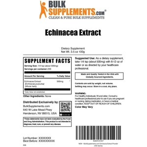 BulkSupplements Echinacea Extract Powder - 1 of 4