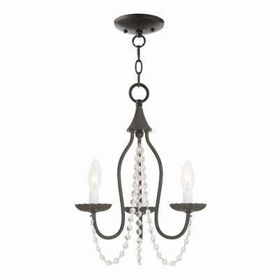 Livex Lighting Alessia 3 - Light Chandelier in  English Bronze