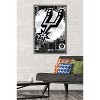 Trends International NBA San Antonio Spurs - Maximalist Logo 23 Framed Wall Poster Prints - 2 of 4