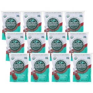 Ancient Harvest Organic Whole Grain Gluten-Free Inca Red Quinoa - 12 pack, 14.4 oz - 1 of 4