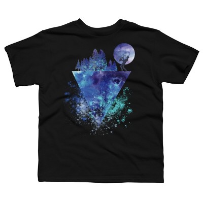 Boy's Design By Humans Play Music On The Edge By Maryedenoa T-Shirt