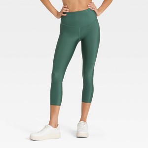 Women's Effortless Support High-Rise Pocketed Capri Leggings - All In Motion™ - 1 of 4