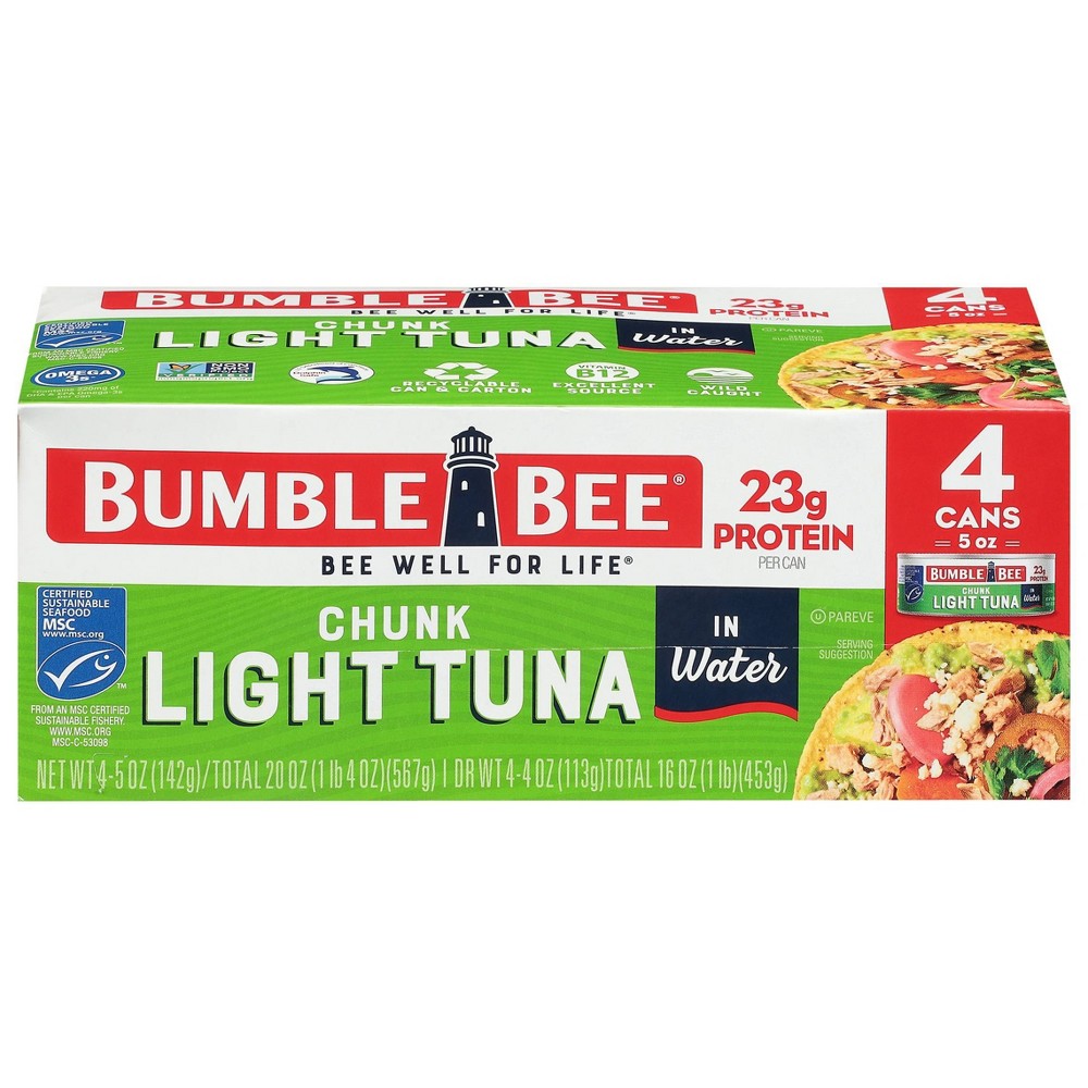 CHUNK LIGHT TUNA IN WATER