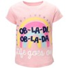 Lyrics by Lennon and McCartney Girls 3 Pack Graphic T-Shirts Toddler - 4 of 4