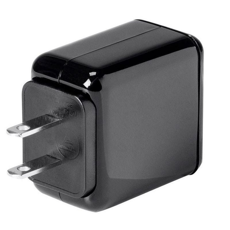 Monoprice USB Wall Charger - Black For Apple and Android, | 2-Port,  4.2A, 2 of 6