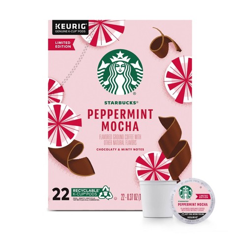 Starbucks Keurig K-Cup Peppermint Mocha - 22ct/8.1oz - Medium Roast - image 1 of 4